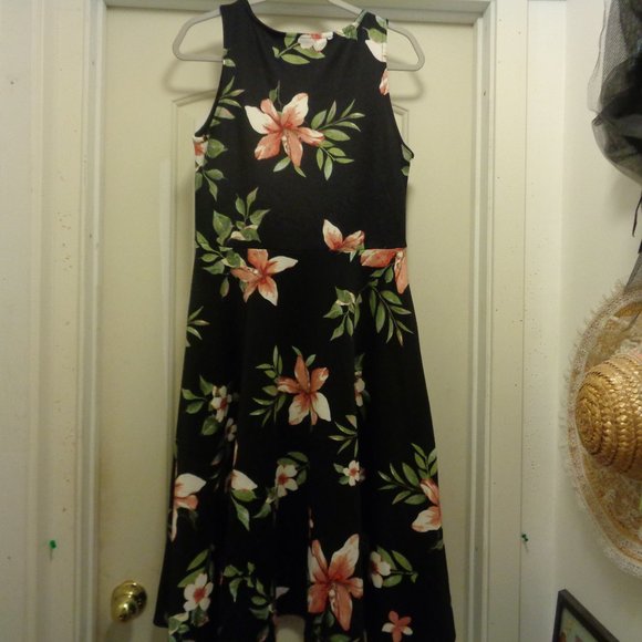 COQUETTE PRETTY GIRL AGNES DORA SLEEVELESS FLORALS MAXI DRESS LG - Picture 8 of 8